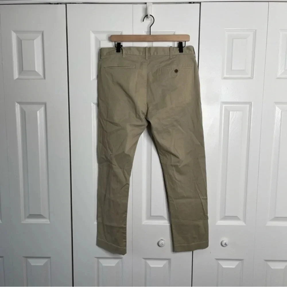 J. Crew Mercantile Flex Fit‎ Slim Khaki Chinos Men's 34x30 Stretch Preppy